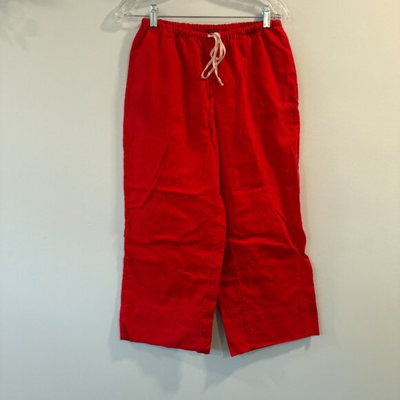 Free People Livin' In It Cotton-Linen Pants - Picture 3 of 5